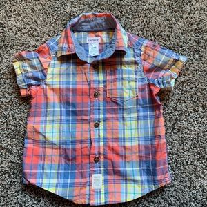 !!! 3/$20 Carter’s 6 months button up shirt